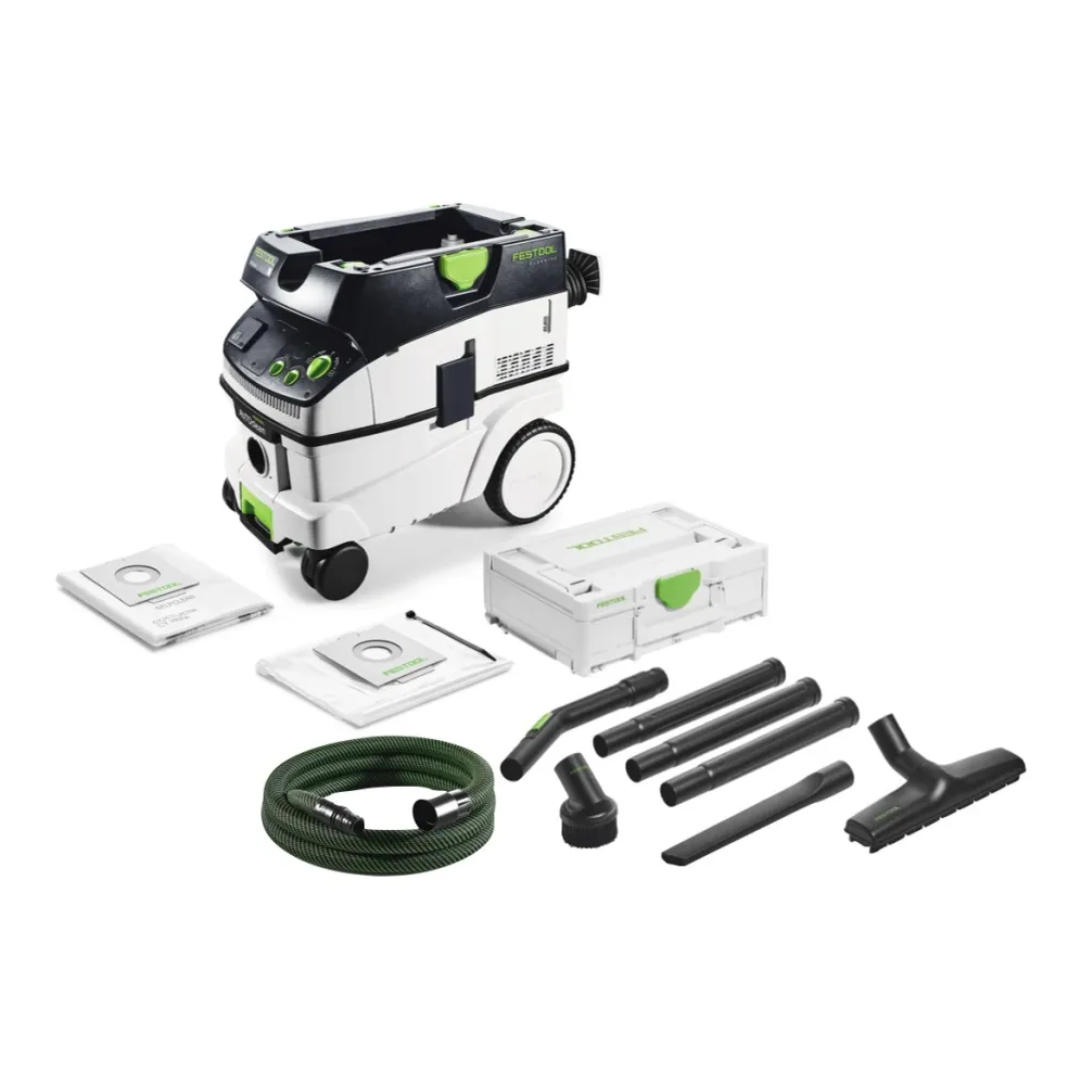 Odkurzacz mobilny Festool CTL 26 E AC Cleantec 26 l klasa pyłów L + zestaw czyszczący RS-ST D 27/36-Plus w Systainerze