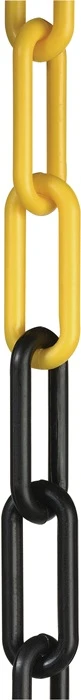 Łńcuch bariery ( 1000131200 ) plastikowy żółto-czarny 6 mm Sonstige