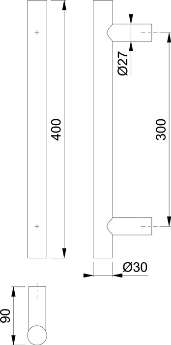 HOPPE zasuwnica E5011 stal nierdzewna kolor nr F69 ( 3000202048 )