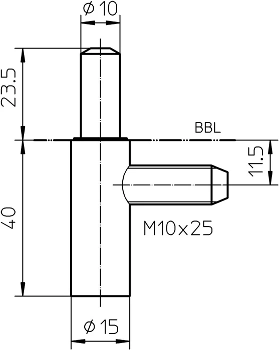 SIMONSWERK część ramy V 8100 WF U stal niklowana ( 3325055022 )