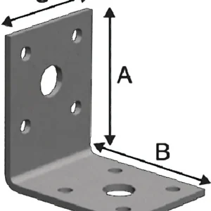 SIMPSON STRONG TIE złącze kątowe FLVW40/100 FLVW40/100 53x53mm ( 3000257534 )