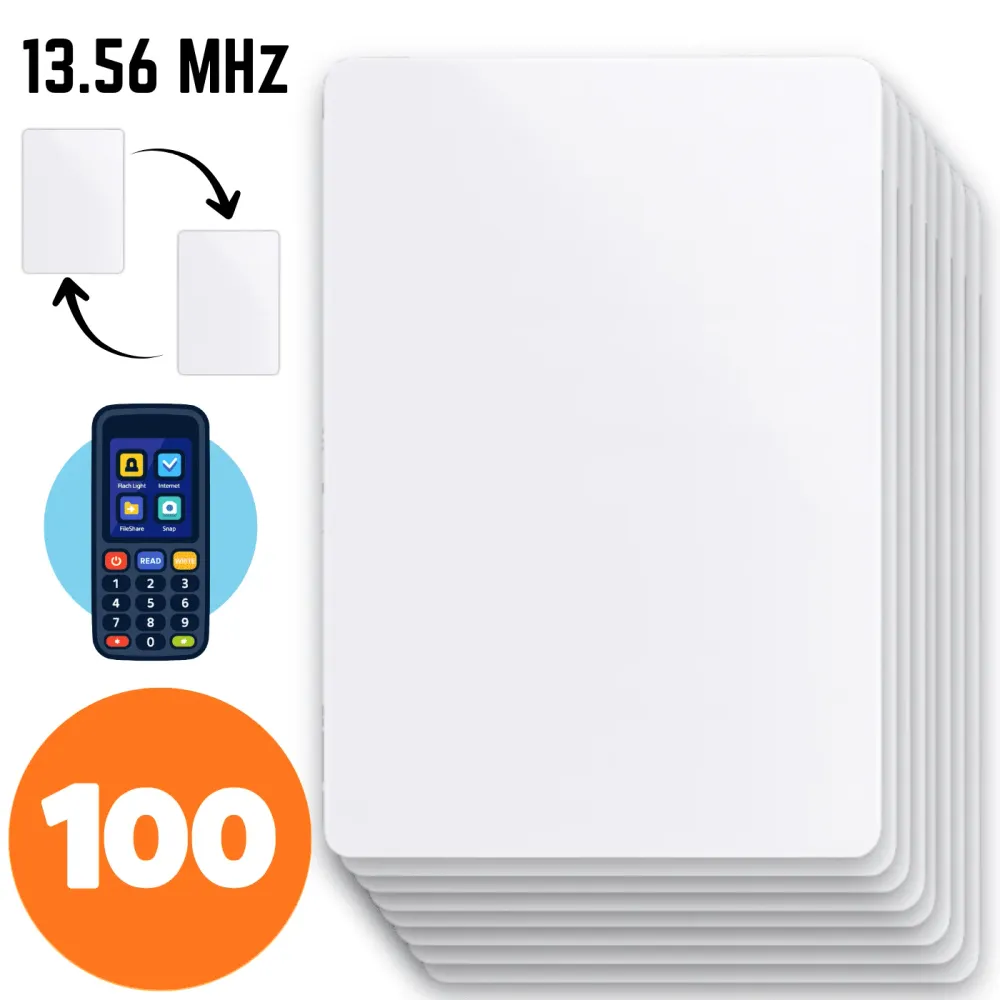 100x Karta dostępu REM-23 RFID 13.56 MHz