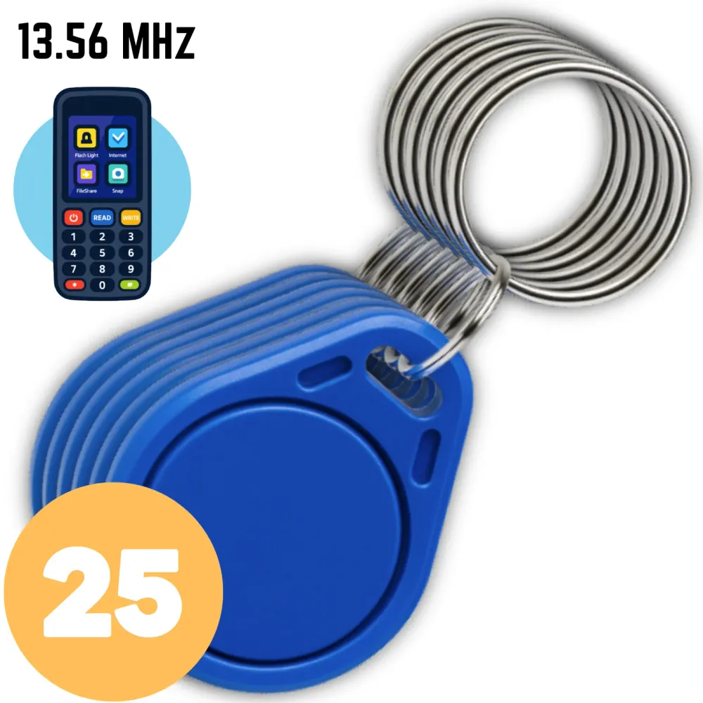 25x Brelok dostępu TAG-3 RFID 13.56 MHz