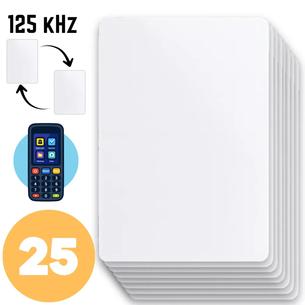 25x Karta dostępu EM-23 RFID 125 kHz