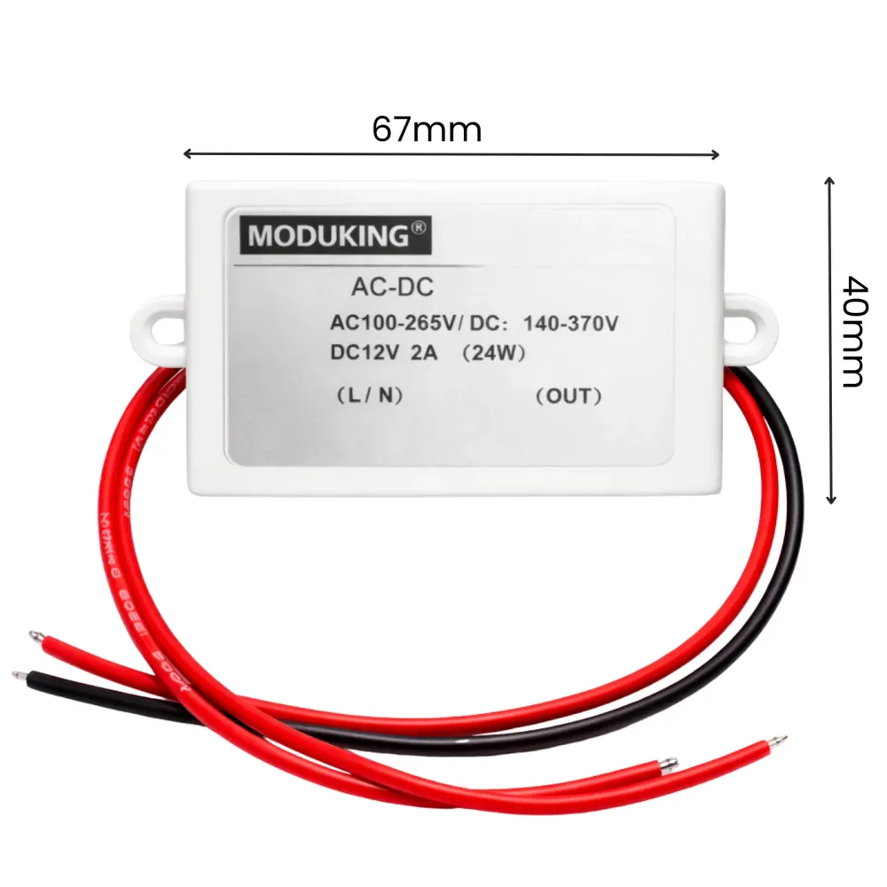 Zasilacz KS-1 AC 230V do DC 12V 2A