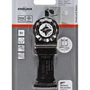 Brzeszczot do cięcia wgłębnego BOSCH AIZ 32 APB Szerokość 32 mm Głębokość cięcia wgłębnego 50 mm ( 4000908708 )