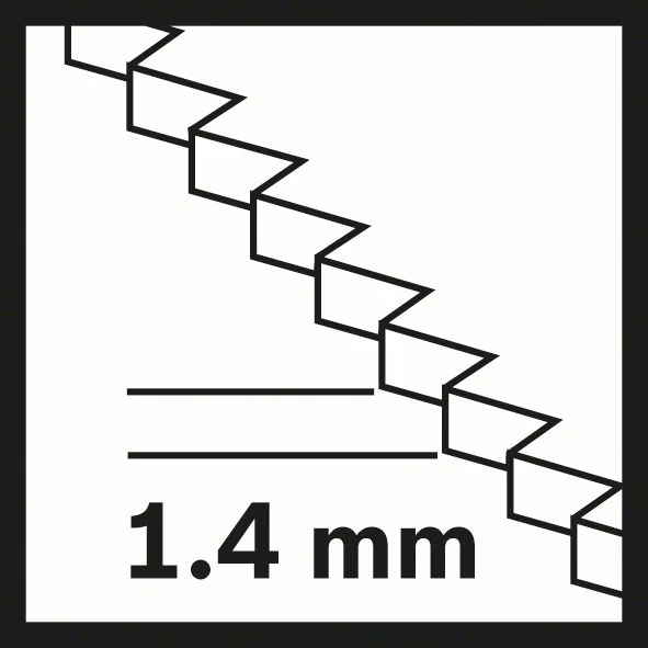 Brzeszczot do cięcia wgłębnego BOSCH AIZ 32 EPC Szerokość 32 mm Głębokość cięcia wgłębnego 50 mm ( 4000908710 )
