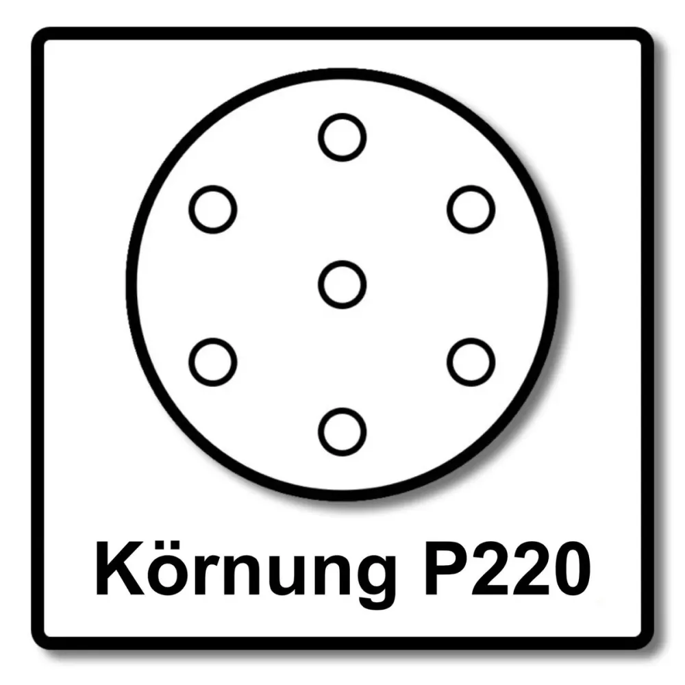 Festool STF D150/48 Tarcze szlifierskie Rubin 2 P220 150 mm 100 szt. ( 2x 575193 ) do RO 150, ES 150, ETS 150, ETS EC 150,...