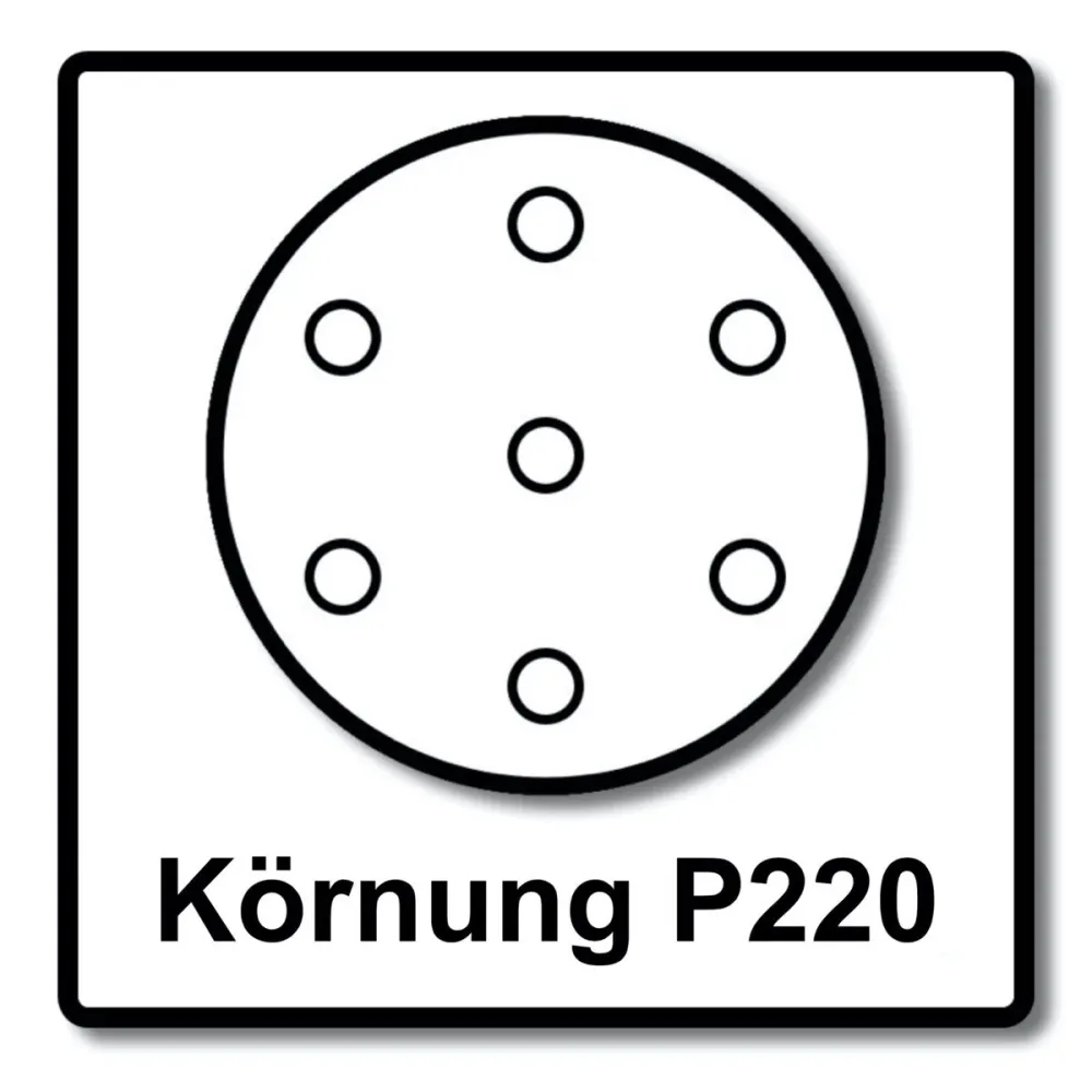 Festool STF D150/48 Tarcze szlifierskie Rubin 2 P220 150 mm 50 szt. ( 575193 ) do RO 150, ES 150, ETS 150, ETS EC 150, LEX...