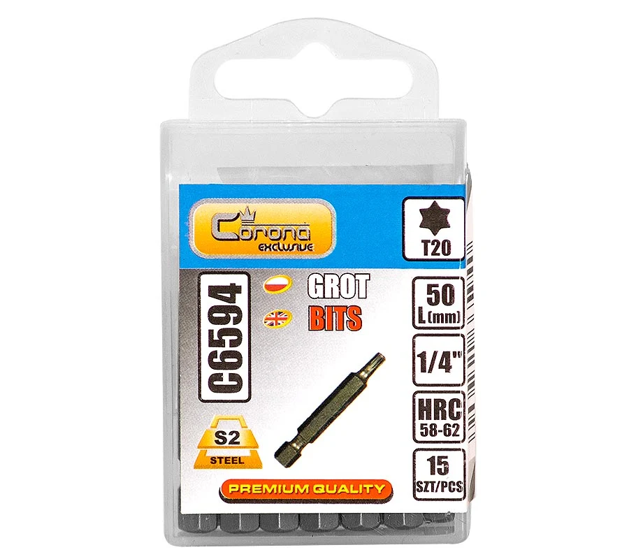 Grot bit torx TX długi 30x50 | C6597