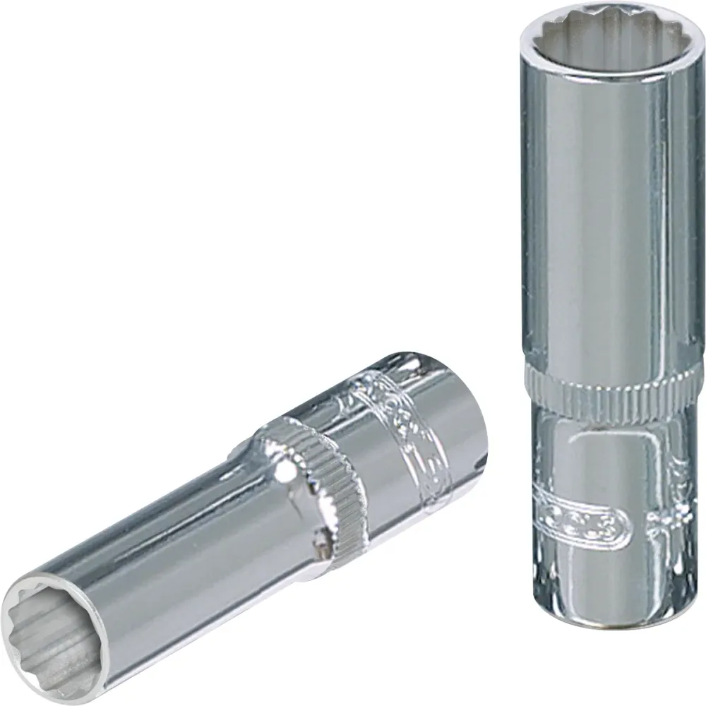 KS TOOLS 1/4" CHROMEplus 12-kant-Stecknuss, lang, 7/16" ( 918.1616 )