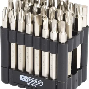 KS TOOLS Zestaw bitów 1/4", 75 mm, 32 części ( 911.7550 )