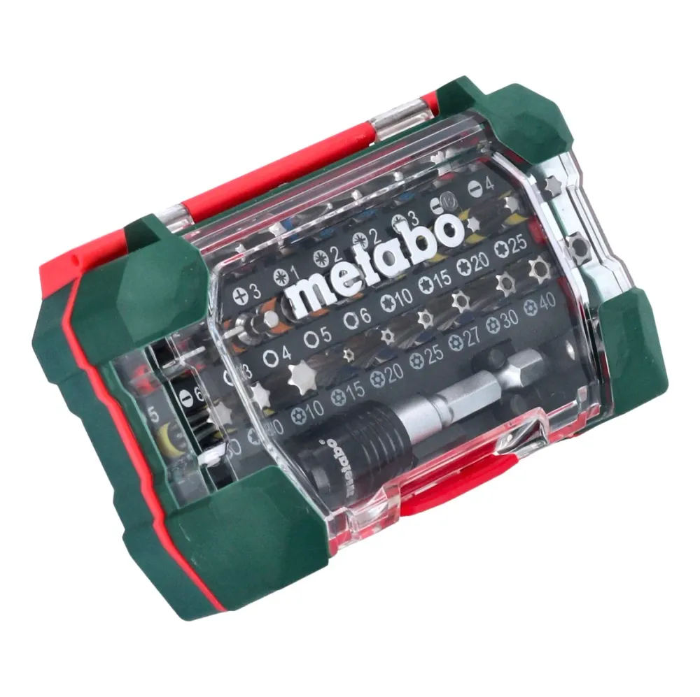 Metabo Bit Box SP 25 mm 32 szt. ( 626700000 ) Philips / Pozidriv / rowek / Torx / klucz imbusowy