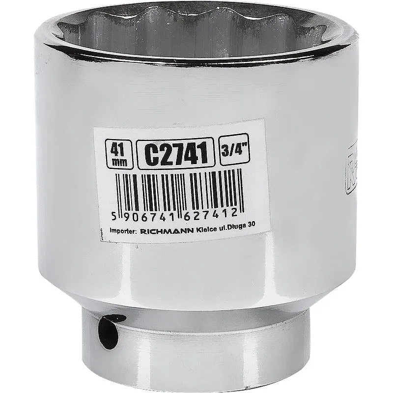Nasadka 3/4" krótka 12-kątna CR-V 41 mm | C2741