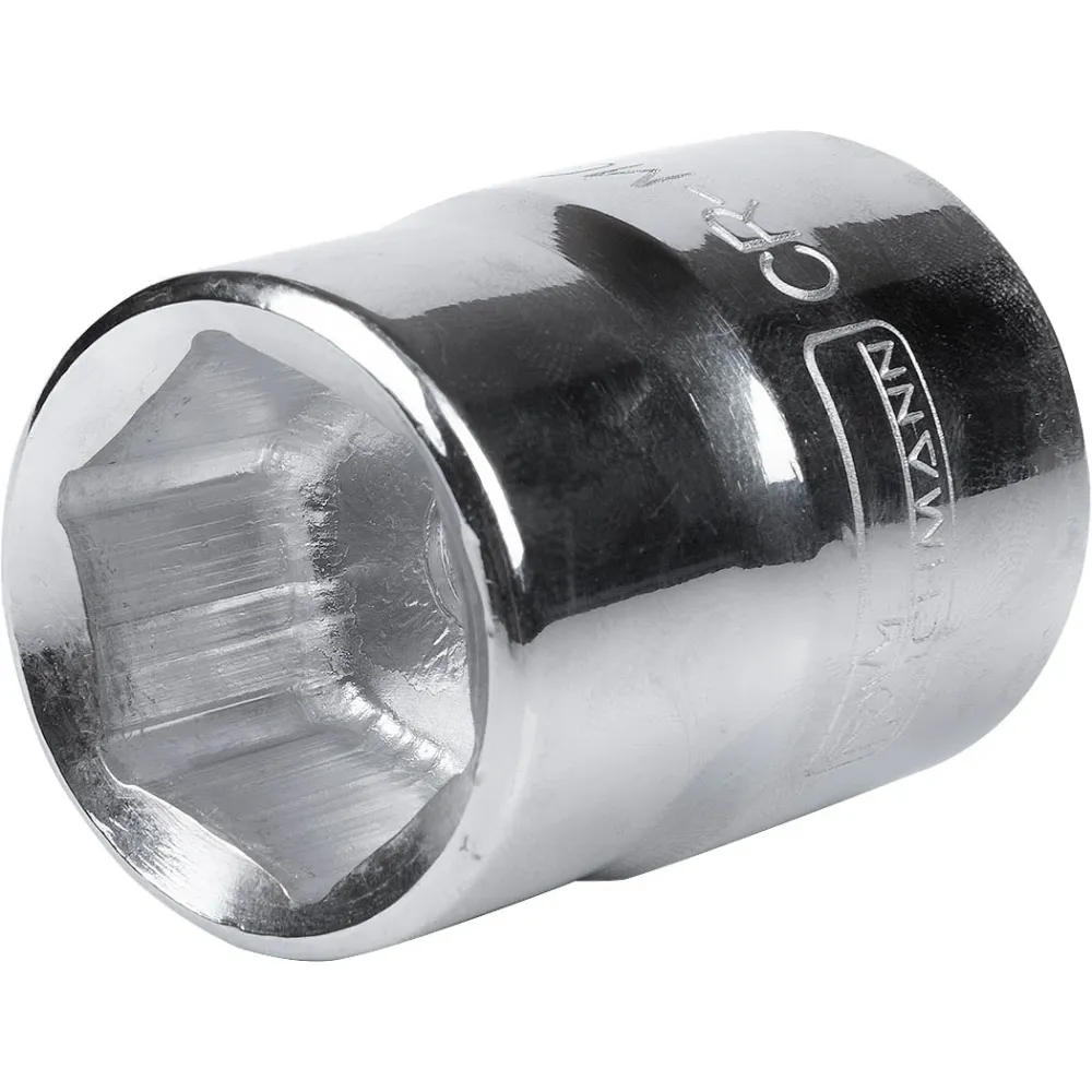 Nasadka 3/4" krótka 6-kątna metryczna CR-V 24 mm | C1724