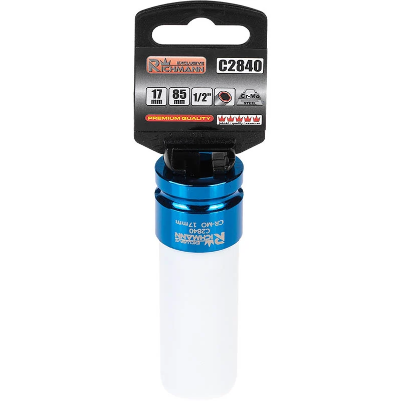 Nasadka 1/2" udarowa długa do felg aluminiowych. 17 mm | C2840