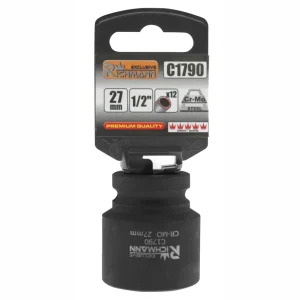 Nasadka 1/2" udarowa krótka 12-kątna metryczna Cr-Mo 28 mm | C1791