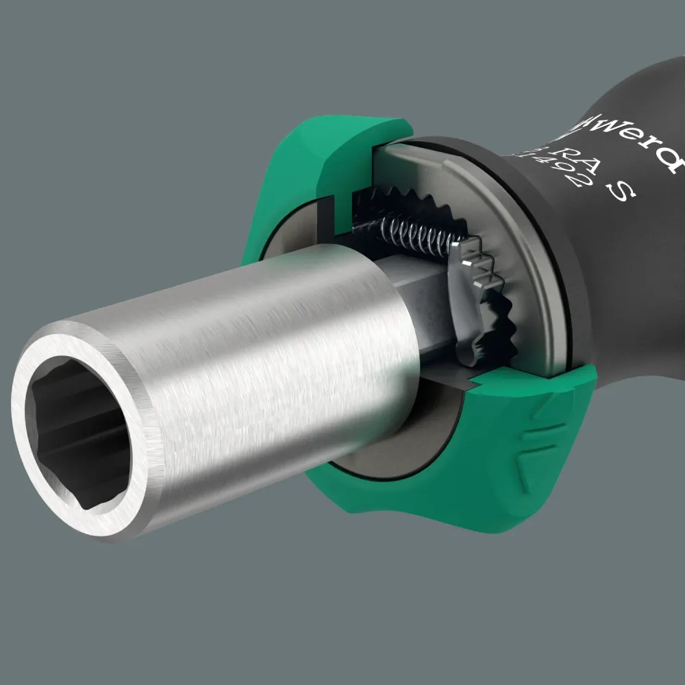 Rękojeść do bitów 838 RA-R M 1/4" funkcją grzechotki | 05051493001