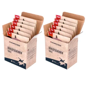 Toolbrothers TURTLE zestaw do szlifowania 2 opakowania 120x tarcze szlifierskie 125mm rzep 8 otworów każda 20x P40 / P60 /...