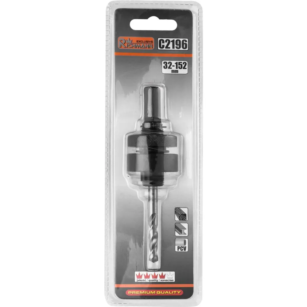 Uchwyt do otwornic bimetal 32-210 mm | C2196