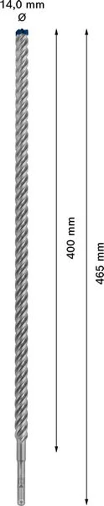 Wiertarka udarowa BOSCH Expert SDS-7X Ø 18,0 mm długość robocza 400 mm 450 mm ( 4000909488 )