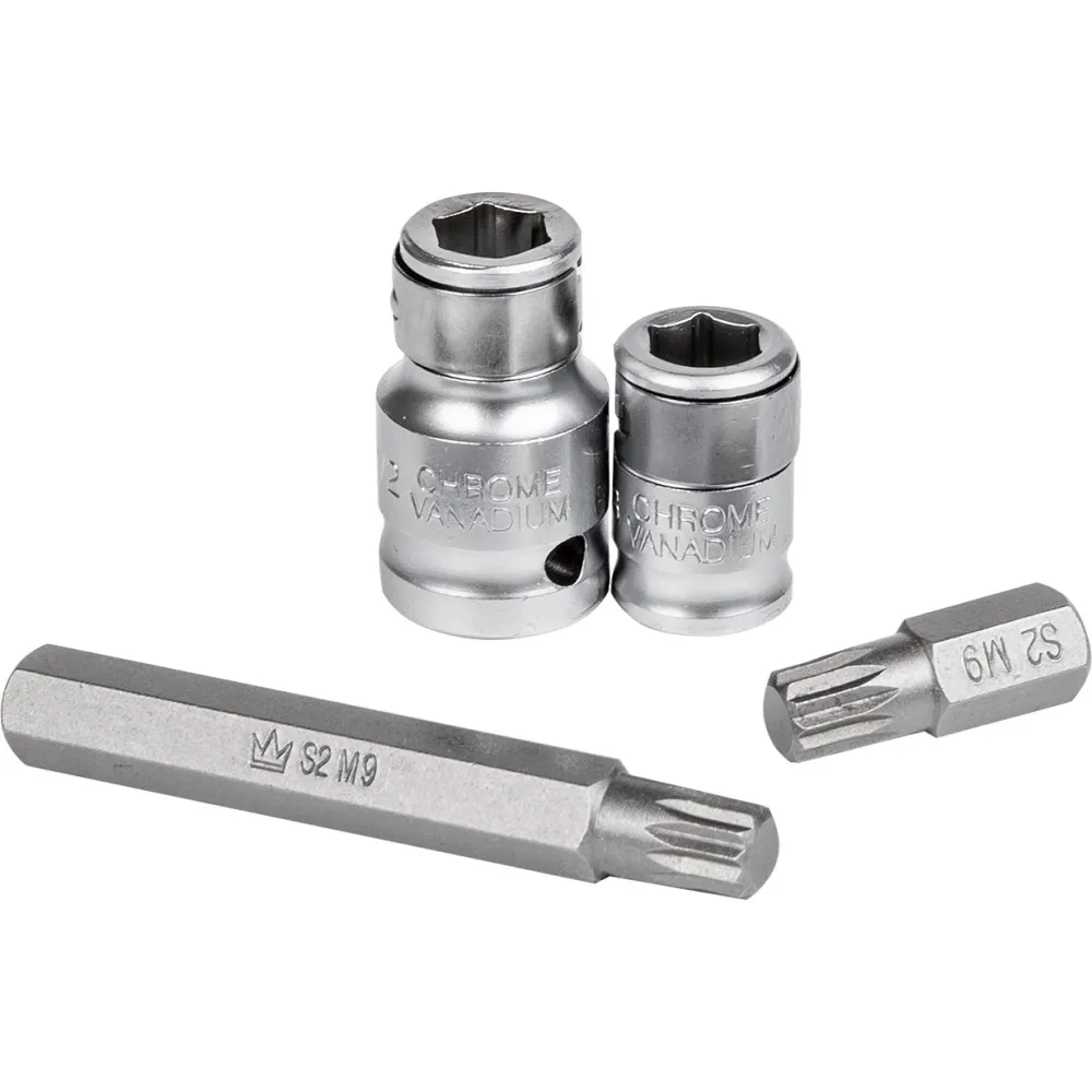 Zestaw bitów 22 el.spline m4-m18 s2 | C6938