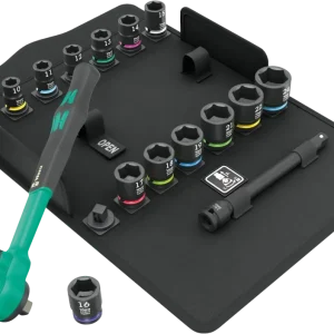 Zestaw kluczy nasadowych udarowych z grzechotką 8100 SB 12 Zyklop Comfort 3/8" 16cz | 05005530001