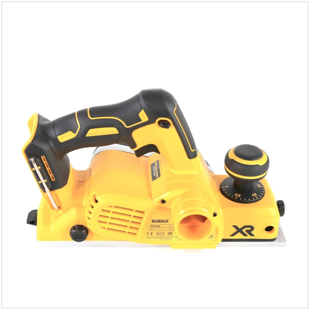Strugarka akumulatorowa DeWalt DCP 580 NT 18V 82mm Solo + TSTAK - bez akumulatora, bez ładowarki