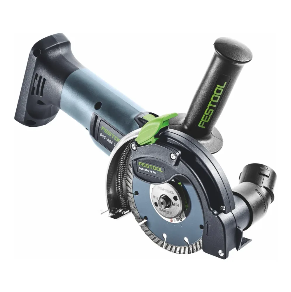 Festool DSC-AGC 18-125 FH EB-Basic akumulatorowa przecinarka ręczna 18 V 125 mm bezszczotkowa + 2x akumulator 3,0 Ah + ład...