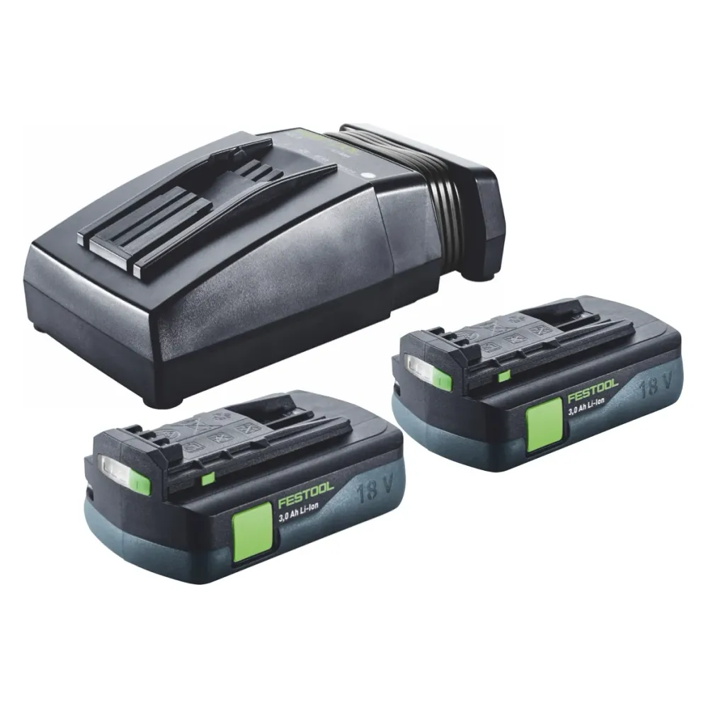 Festool DSC-AGC 18-125 FH EB-Basic akumulatorowa przecinarka ręczna 18 V 125 mm bezszczotkowa + 2x akumulator 3,0 Ah + ład...