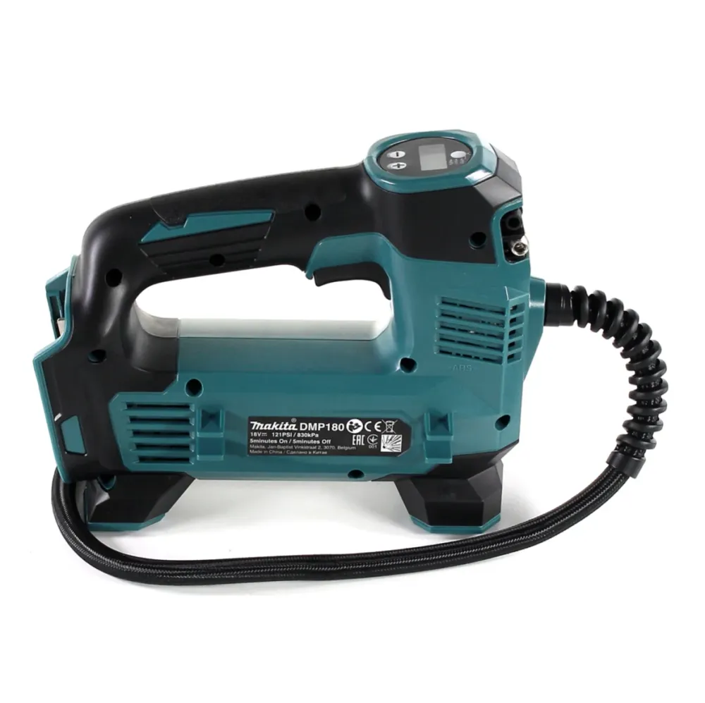 Kompresor akumulatorowy Makita DMP 180 RT1 18 V 8,3 bar + 1x akumulator 5,0 Ah + ładowarka