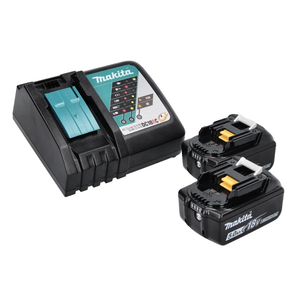 Akumulatorowy młot dłutujący Makita DHK 180 RT 18 V 3,1 J SDS Plus Brushless + 2x akumulator 5,0 Ah + ładowarka