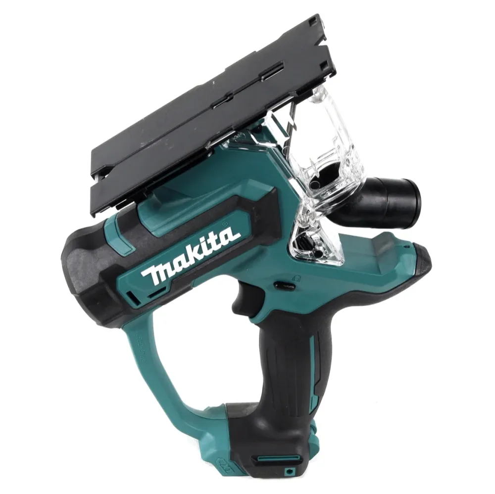 Akumulatorowa pilarka do płyt gipsowo-kartonowych Makita SD 100 DA1J 10,8 V w zestawie Makpac + 1 akumulator 2,0 Ah - bez...