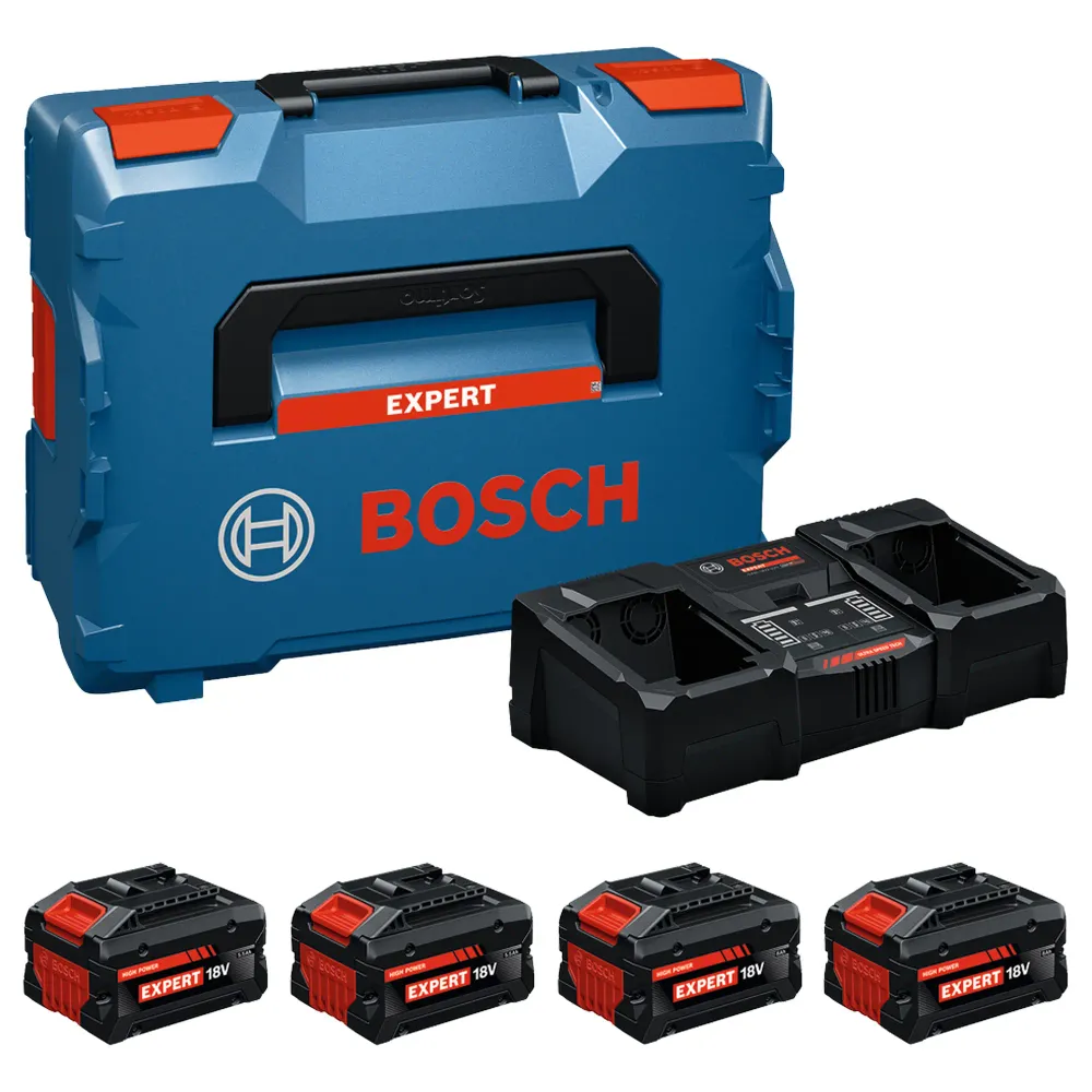 Zestaw startowy Bosch Professional EXBA18V 18V 5,5Ah + 8Ah