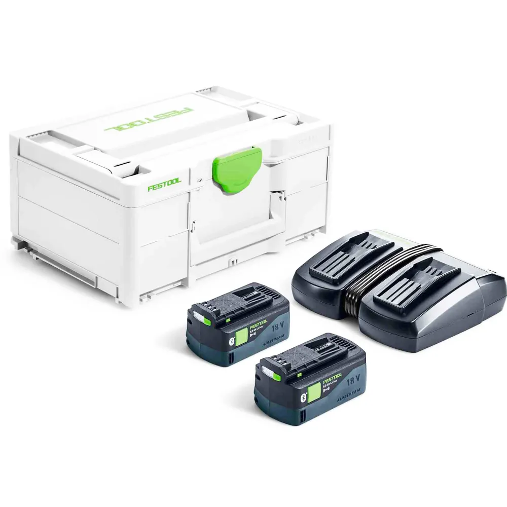 Zestaw energetyczny Festool SYS 18V 2x5,0/TCL 6 DUO