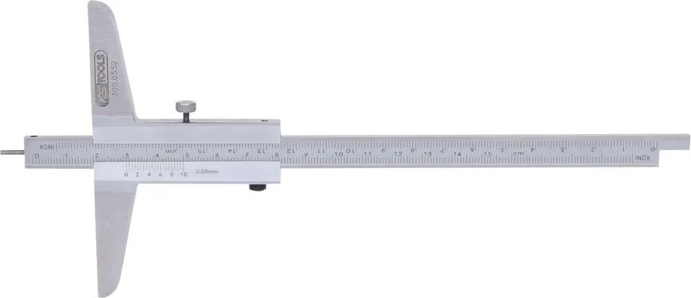 KS TOOLS Suwmiarka głębokości z trzpieniem pomiarowym, 0-150 mm ( 300.0552 )