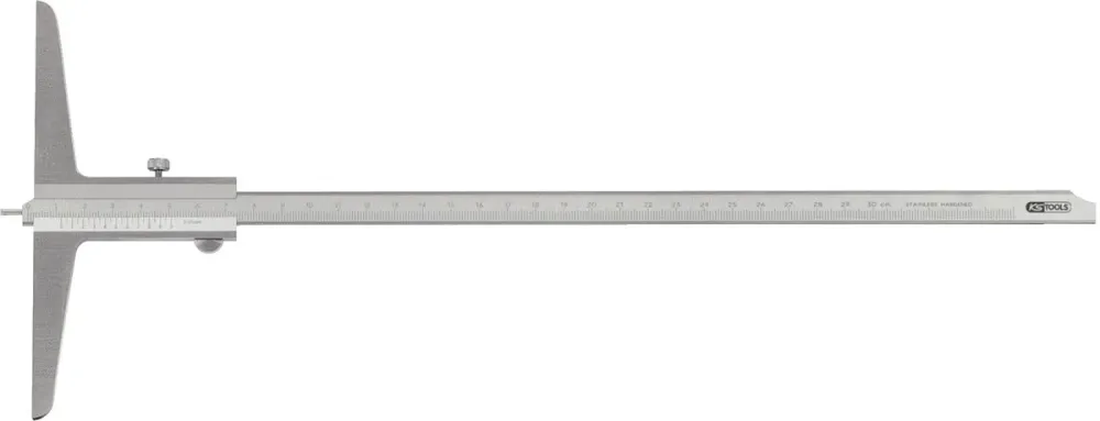 KS TOOLS Suwmiarka głębokości z trzpieniem pomiarowym, 0-150 mm ( 300.0552 )