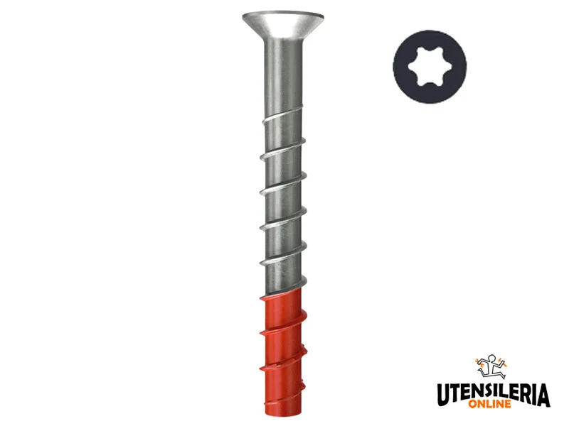 Fischer śruba do betonu Ultracut FBS II A4 SK 8x90 stal nierdzewna łeb stożkowy Torx opakowanie 50 szt.