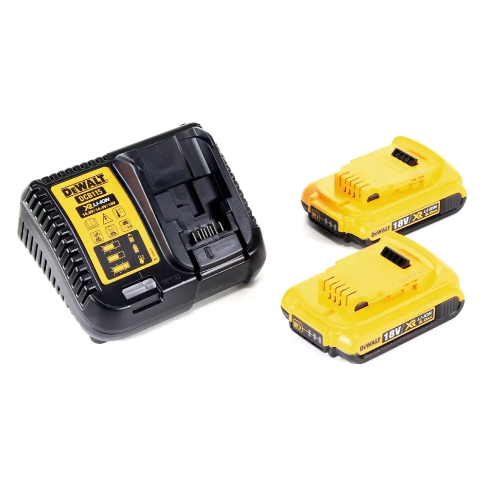 Gwoździarka akumulatorowa DeWalt DCN 660 D2 18V 32 - 63mm bezszczotkowa + 2x akumulator 2.0Ah + ładowarka + walizka