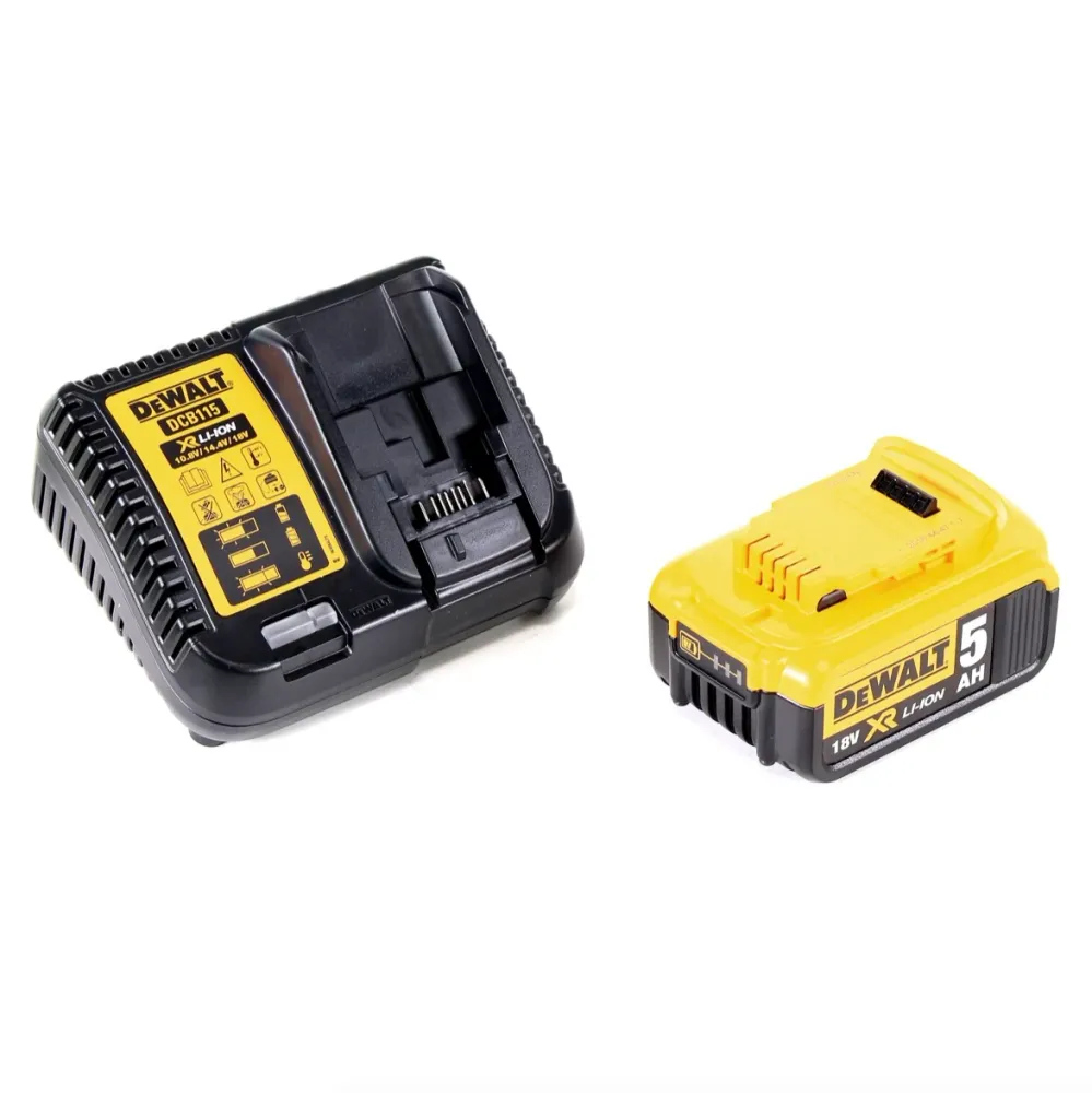 Gwoździarka akumulatorowa DeWalt DCN 660 P1 18V 32-63mm bezszczotkowa + 1x akumulator 5,0Ah + ładowarka + walizka
