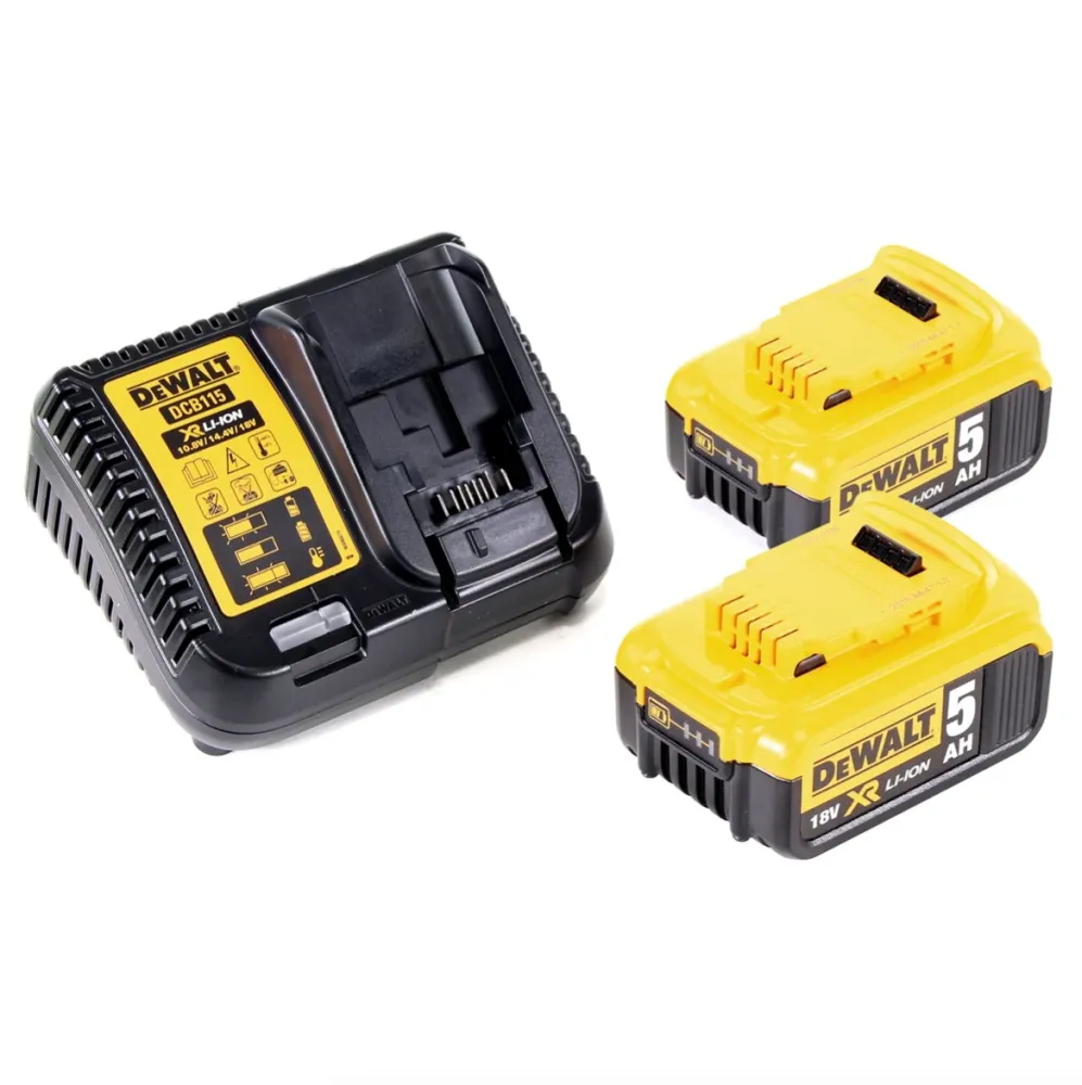 Gwoździarka akumulatorowa DeWalt DCN 660 P2 18V 32-63mm bezszczotkowa + 2x akumulator 5.0Ah + ładowarka + walizka