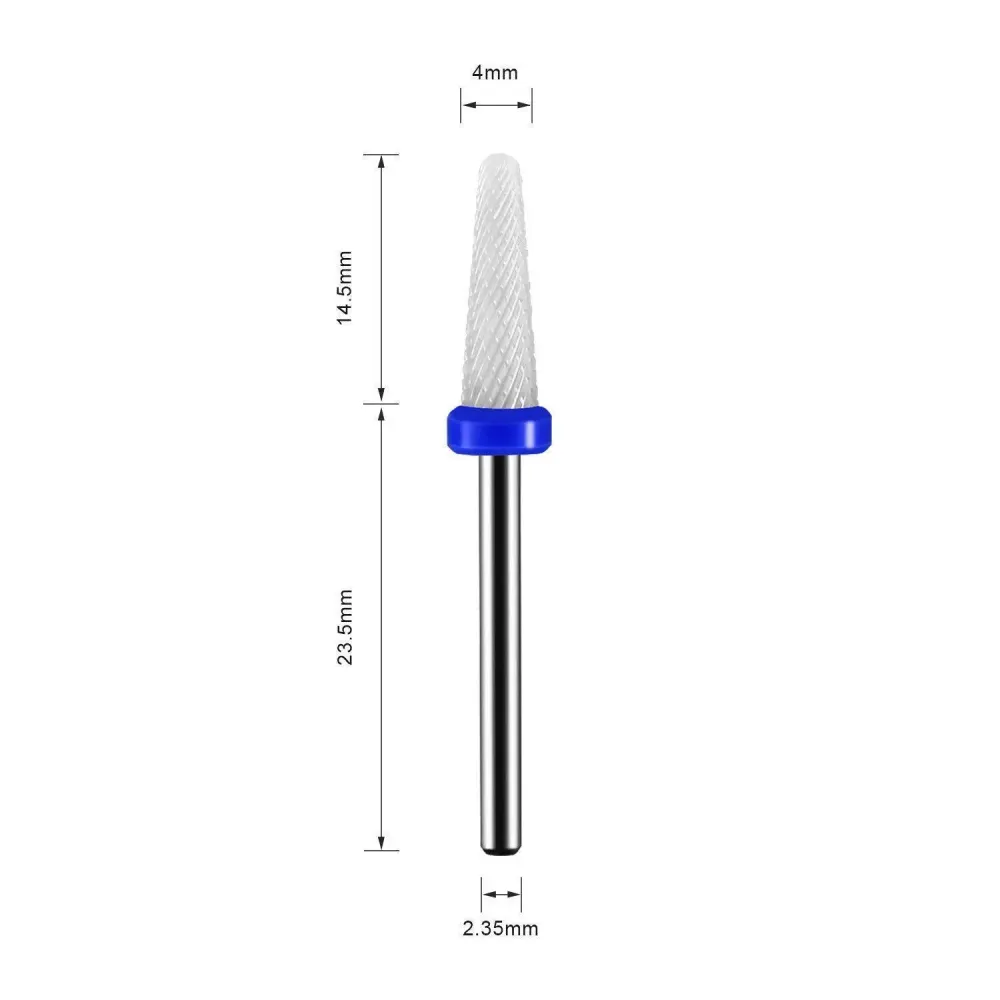 JCMaster Premium Ceramic Bit Cone Manicure / Pedicure, średnie, standardowe wymiary