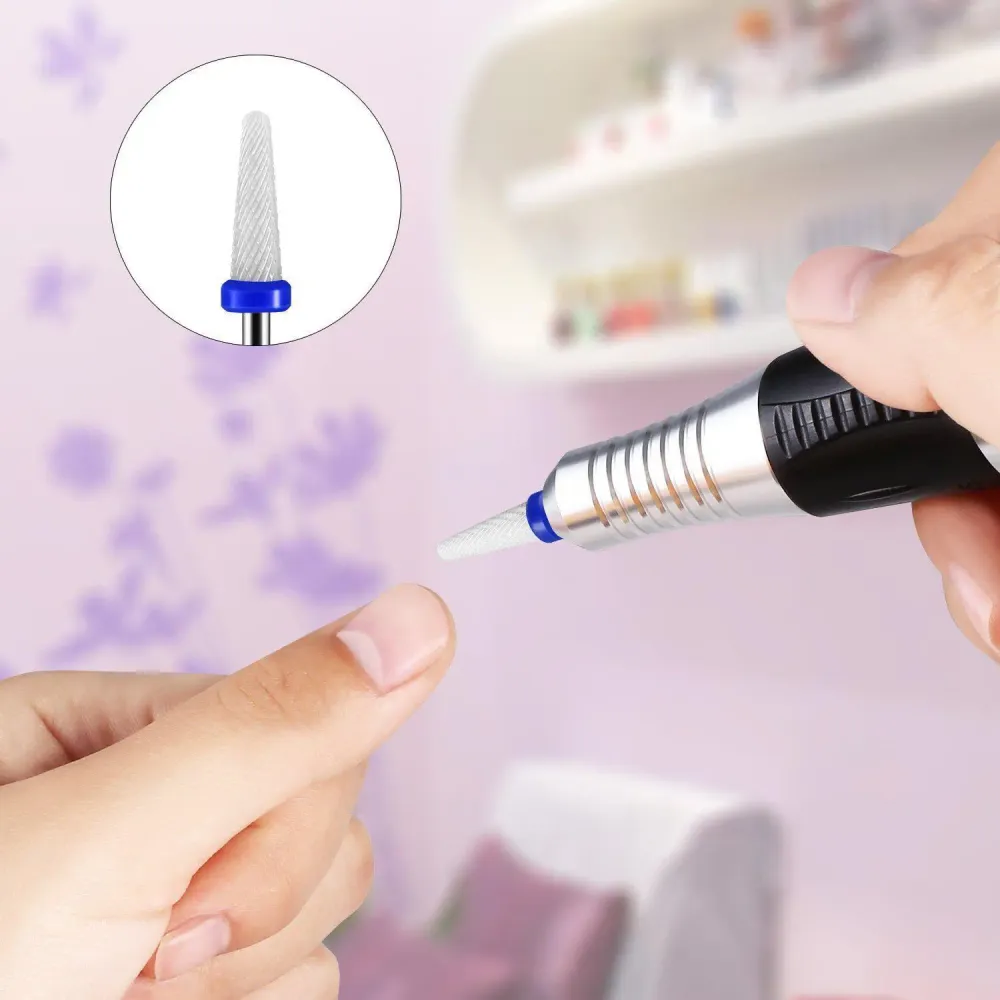 JCMaster Premium Ceramic Bit Cone Manicure / Pedicure, średnie, standardowe wymiary
