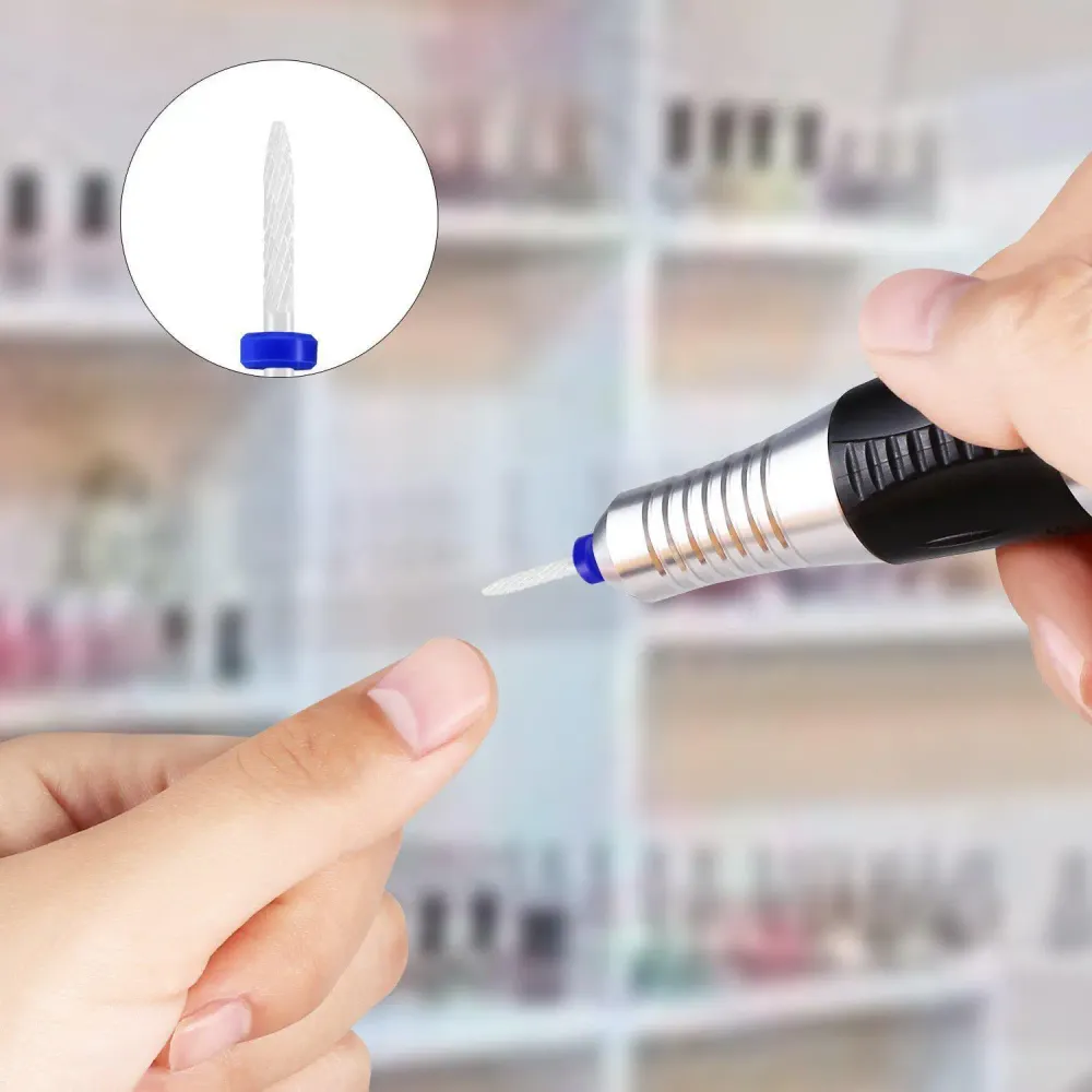 JCMaster Premium Ceramic Bit Details Manicure / pedicure ze stożkiem, średnie, wymiary standardowe