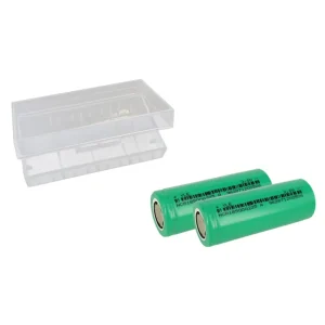2 szt. ogniw akumulatorowych 18500 3,6 V 2250 mAh