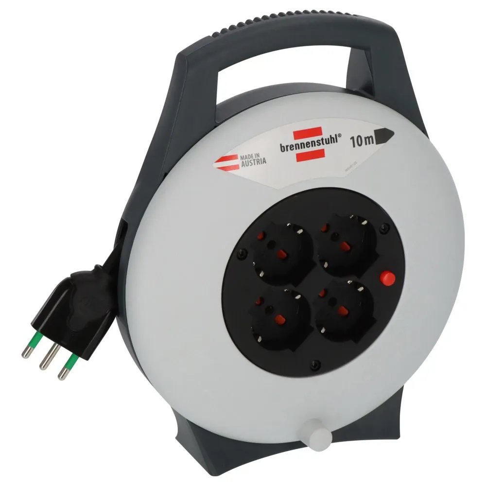 Bęben kablowy Brennenstuhl Vario Line X 4-Socket 10m H05VV-F 3G1.5