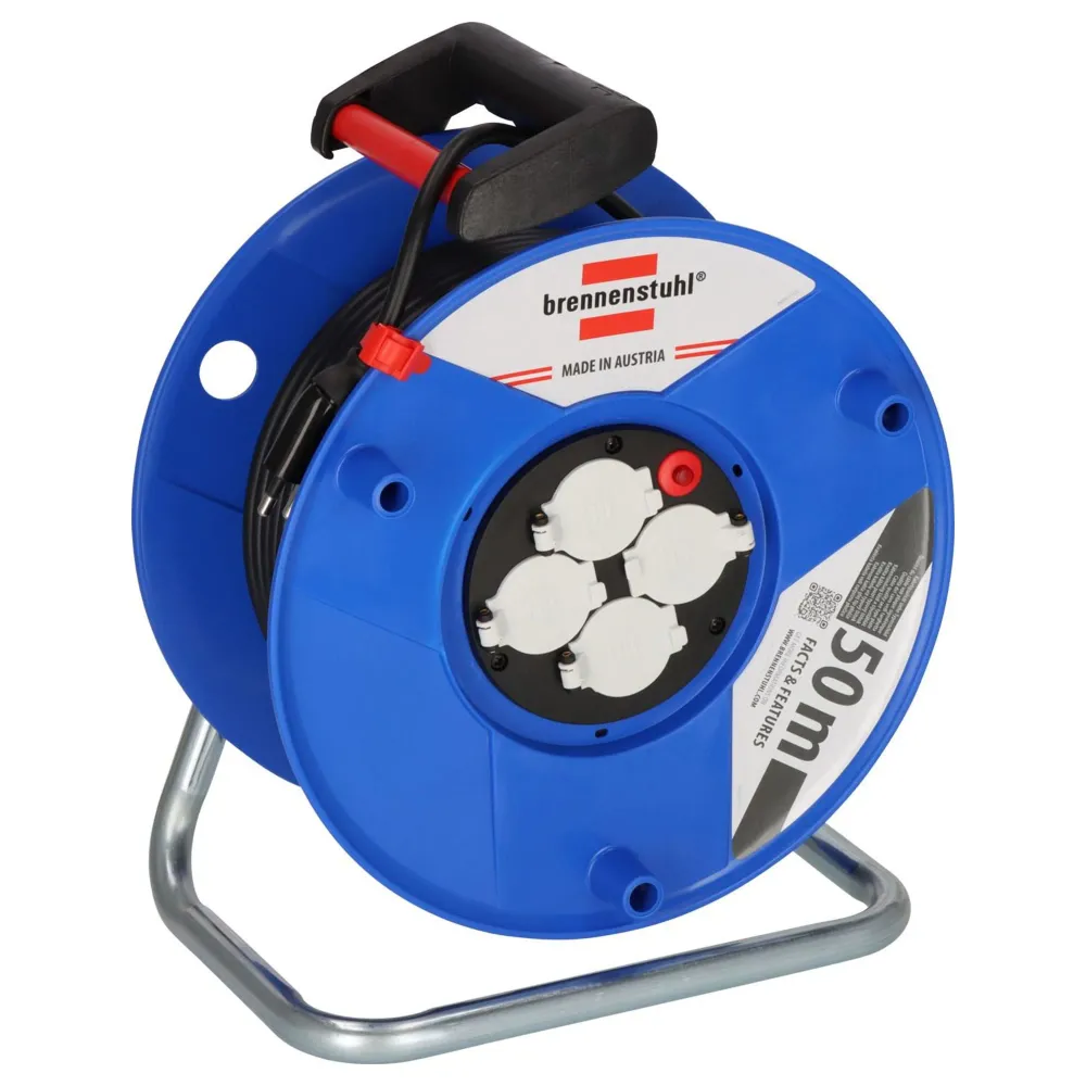 Brennenstuhl Garant ST 290 50m H05VV-F 3G1.5 Cable Reel