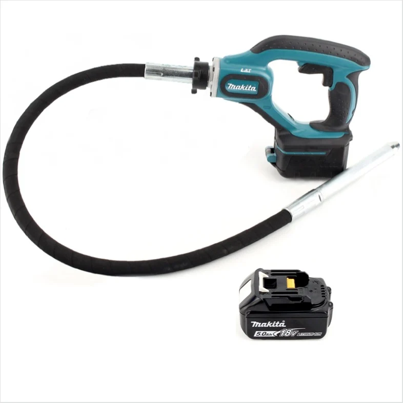 Makita DVR 450 T1 akumulatorowa zagęszczarka do betonu 18V + 1x akumulator 5,0 Ah - bez ładowarki