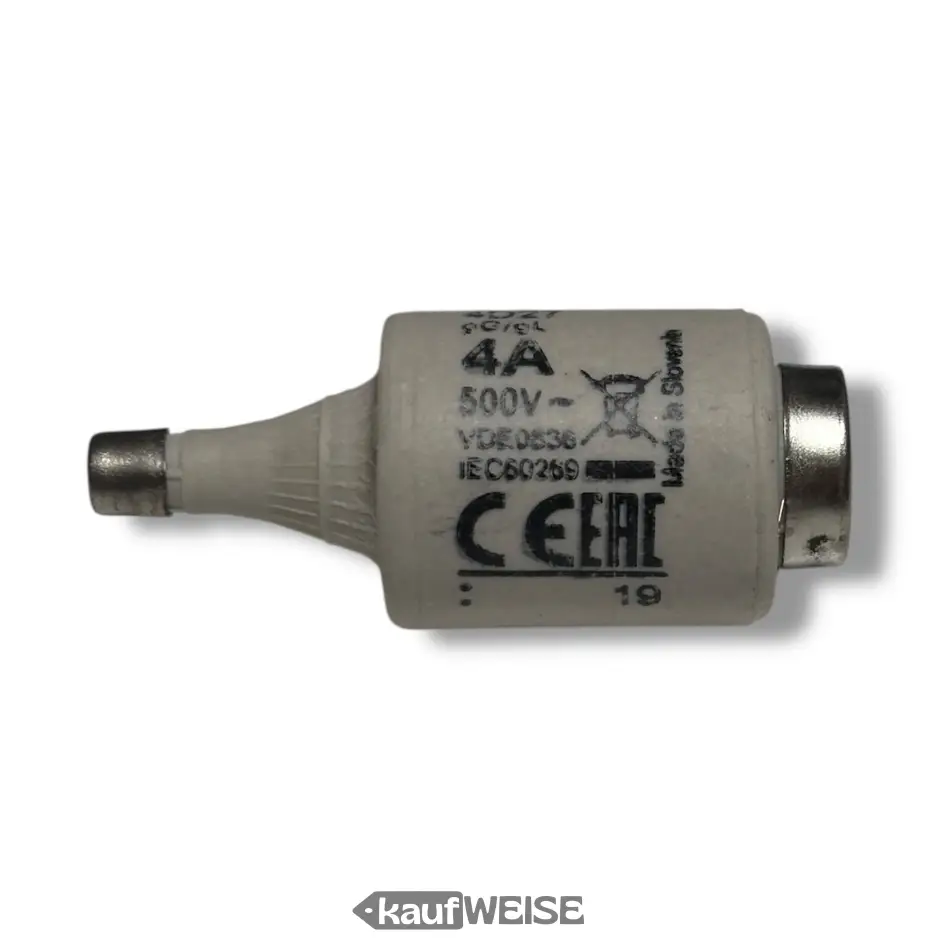 Bezpiecznik Eaton 4D27 4A 500V (5 szt.) | DII E27, zwłoczny (gG/gL)