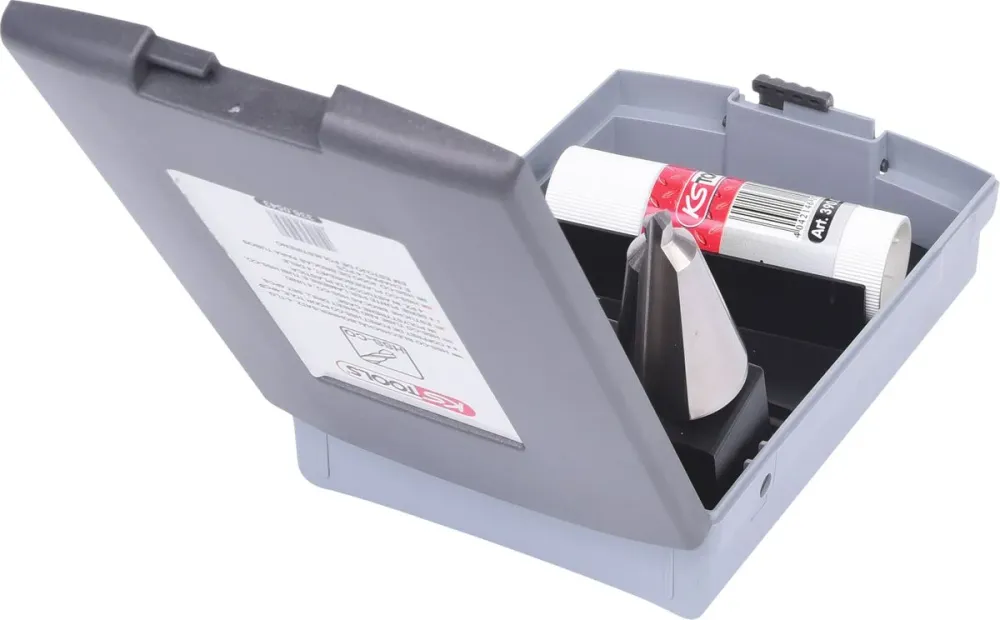 KS TOOLS Zestaw wierteł do zdzierania blachy HSS Co, plastikowe pudełko 4 szt ( 336.0543 )